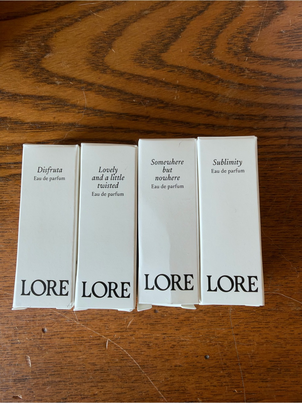 Lore Perfume samples